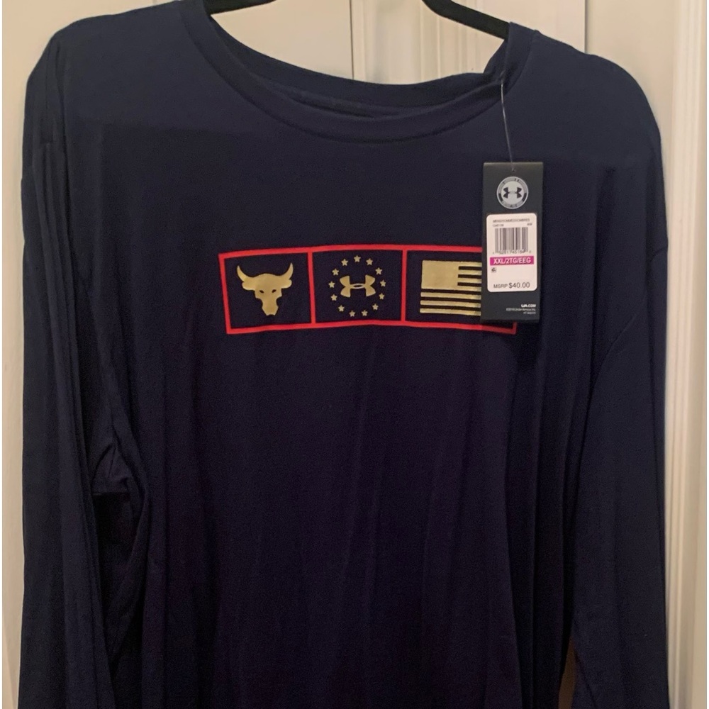 NWT Under Armour Project Rock long sleeve  Brand New XXL